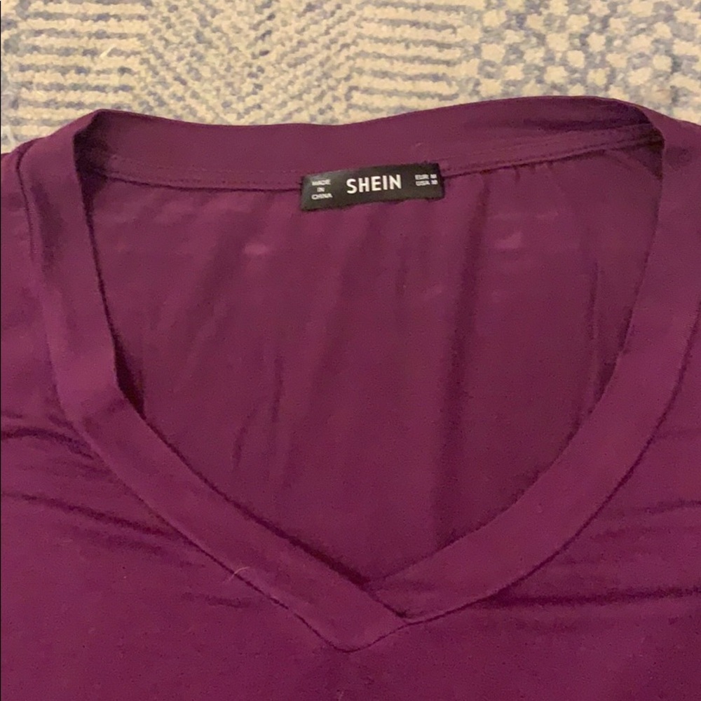 Flowy Purple Top - Picture 2 of 2